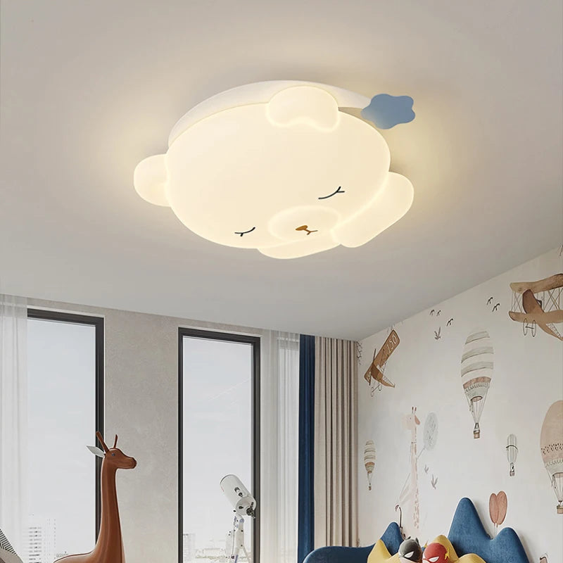 plafonnier adorable bonnet de nuit pour chambre d'enfant décorative - vue 3 sur 13