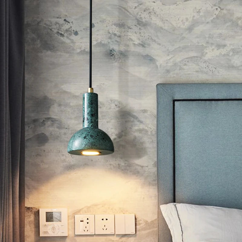 suspension rétro créative en forme de lampe de poche