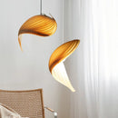 Suspension japonaise longue ligne en bois