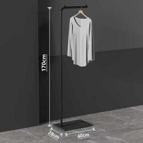 porte-vêtements nordique léger et moderne pour rangement élégant