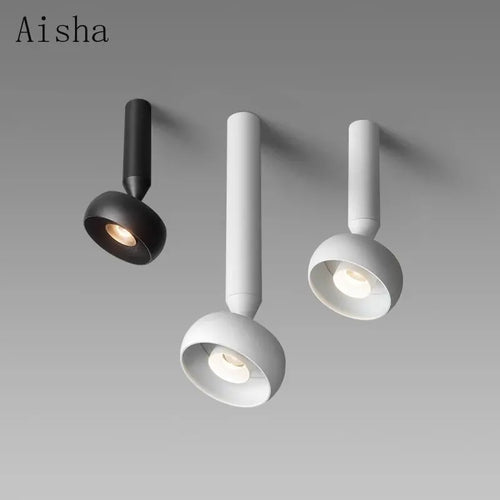 Minimalist Nordic ceiling light for indoor and outdoor use