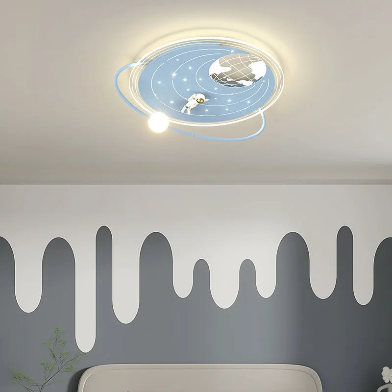 plafonnier moderne créatif pour chambre d'enfant en led - vue 3 sur 18