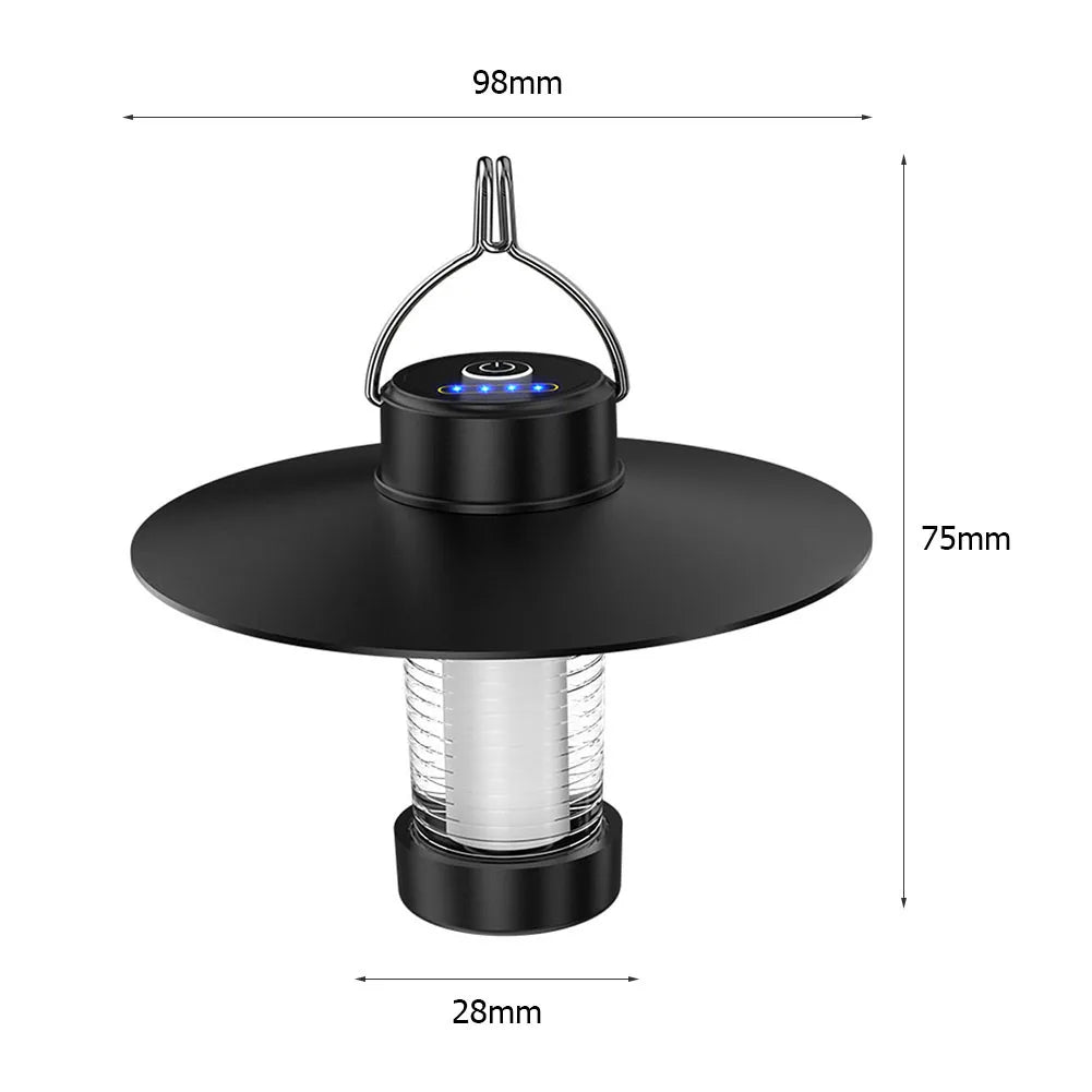 lampe de camping led magnétique lumière d'urgence portable et rechargeable - vue 6 sur 6