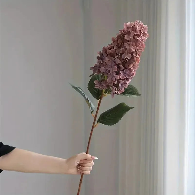 grande fleur d'hortensia artificielle pour décoration florale et mariage - vue 8 sur 11