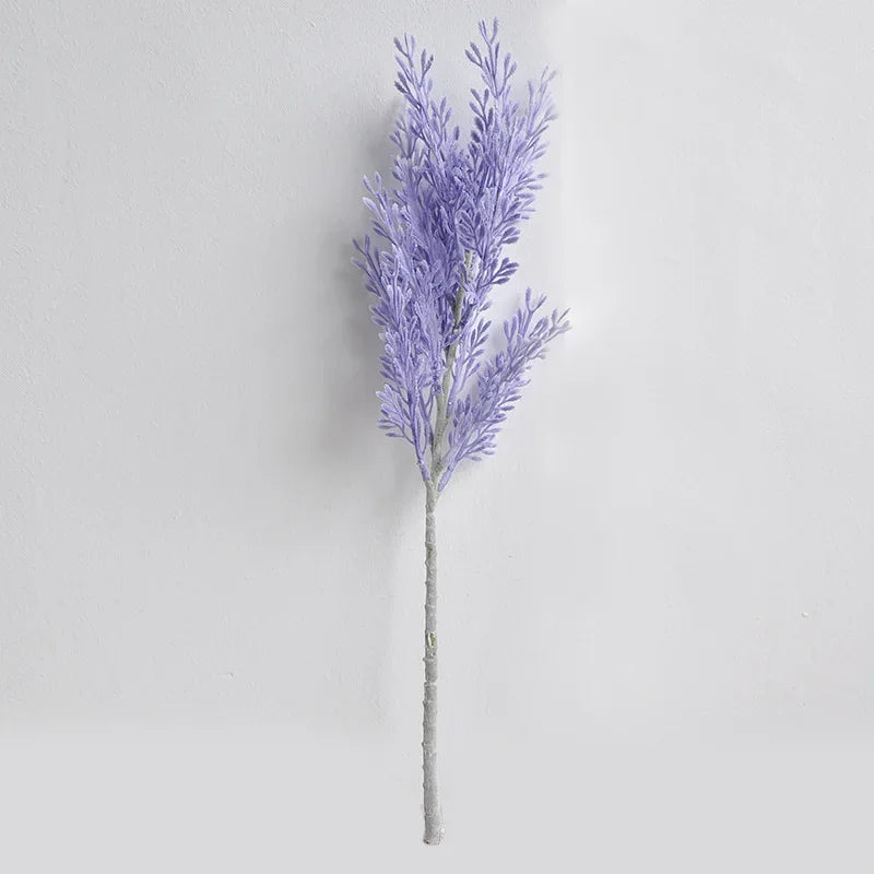 Realistic artificial cypress plant plastic floral decoration