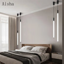 Minimalist nordic design LED pendant light for decorative interiors