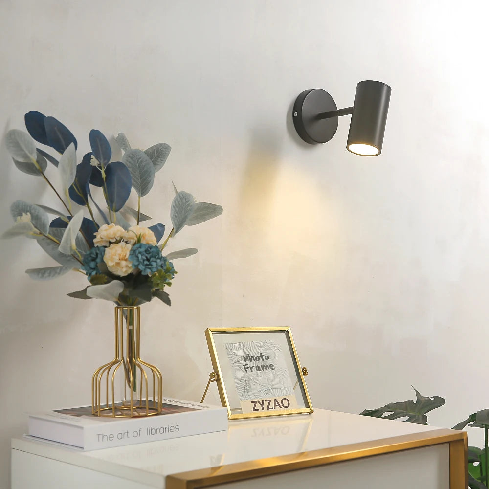 applique murale nordique moderne à angle réglable pour éclairage intérieur - vue 7 sur 8