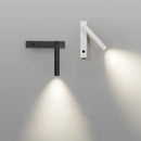 applique murale led minimaliste rotative et réglable avec interrupteur