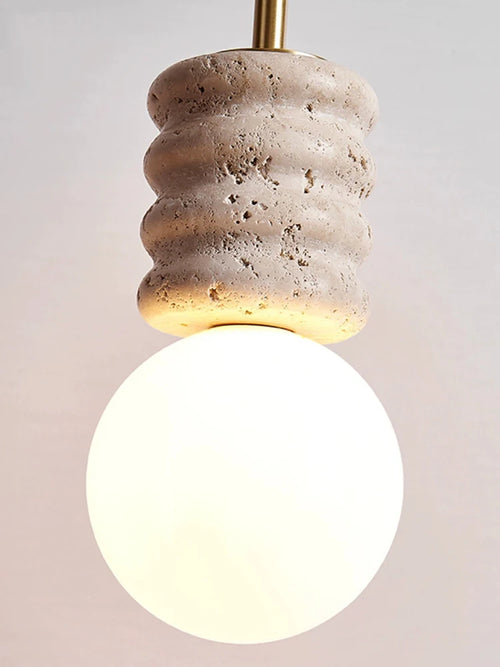 lustre led pour chambre art moderne simple petite lumière suspendue - vue 5 sur 6