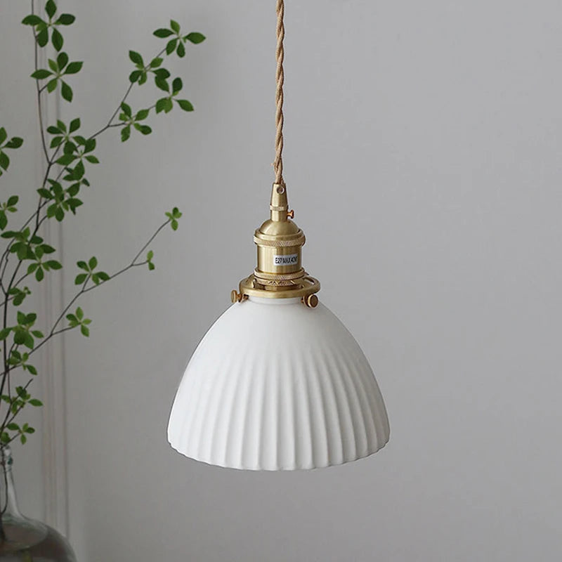 suspension traditionnelle japonaise en céramique décoration nordique - vue 5 sur 21