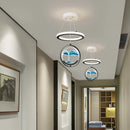 Modern minimalist Nordic chandelier moving sands effect