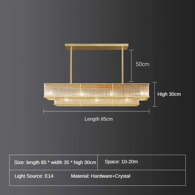 lustre en cristal rétro circulaire design pour décoration intérieure - vue 13 sur 15