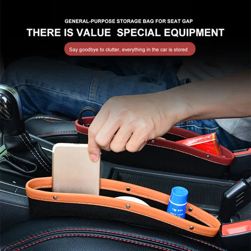 organisateur de voiture multifonctionnel avec porte-gobelet et rangement - vue 3 sur 10