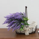 lot de 5 fleurs artificielles lavande pour décoration de jardin