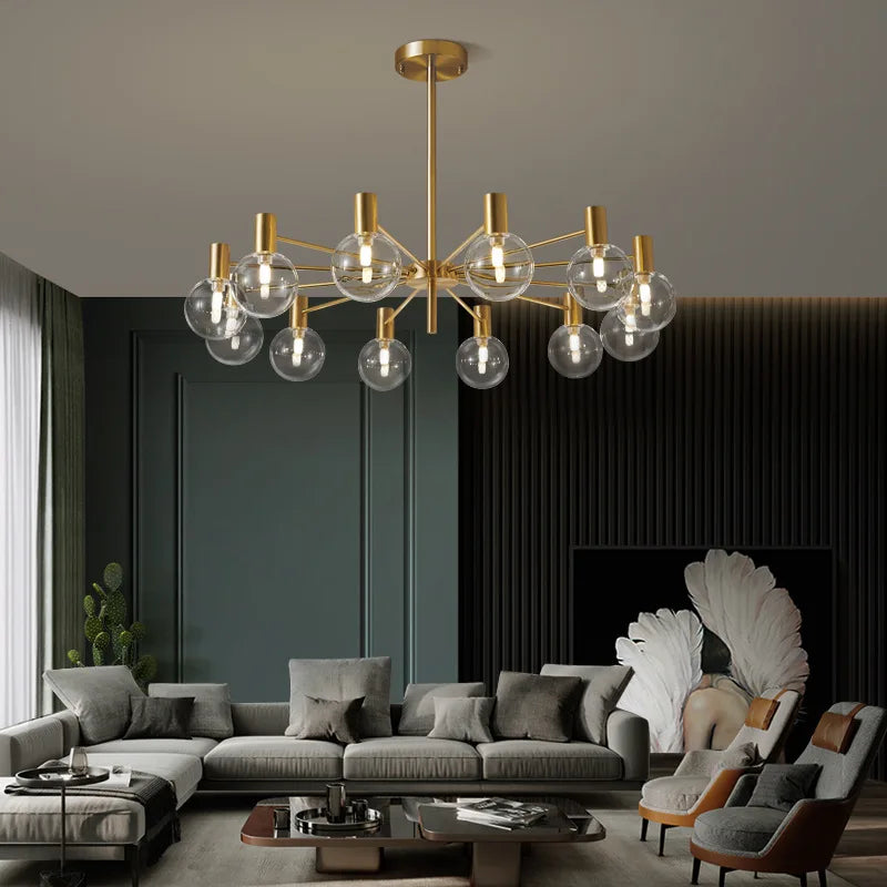 suspension led moderne vintage pour cuisine et salon - vue 7 sur 18