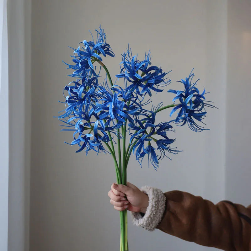 branche de fleur artificielle higanbana décoration florale pour mariage - vue 7 sur 10