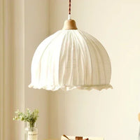Nordic retro minimalist fabric chandelier for elegant interiors