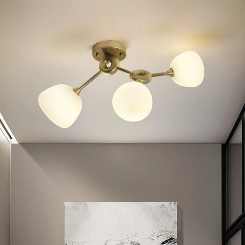Minimalist American ceiling light for stylish interior decor - vue 2 sur 6