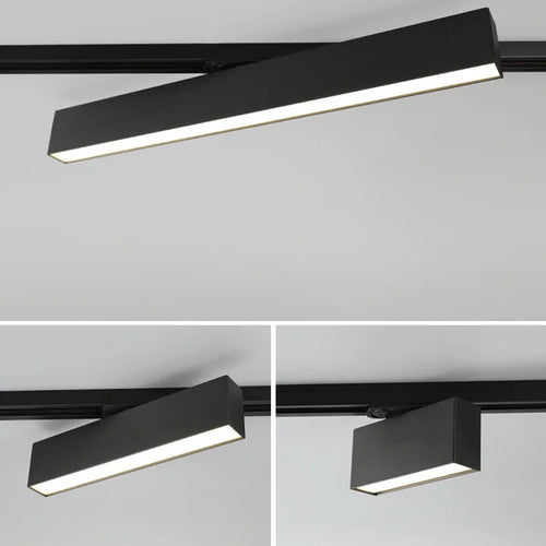 plafonnier cree led rail éclairage pour magasins et intérieurs modernes