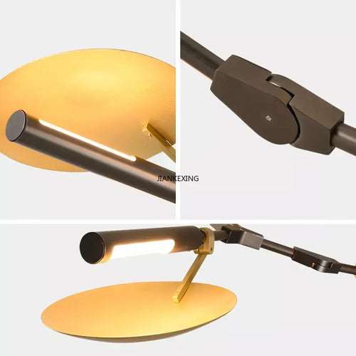 Modern minimalist LED chandelier for home decoration - vue 3 sur 4