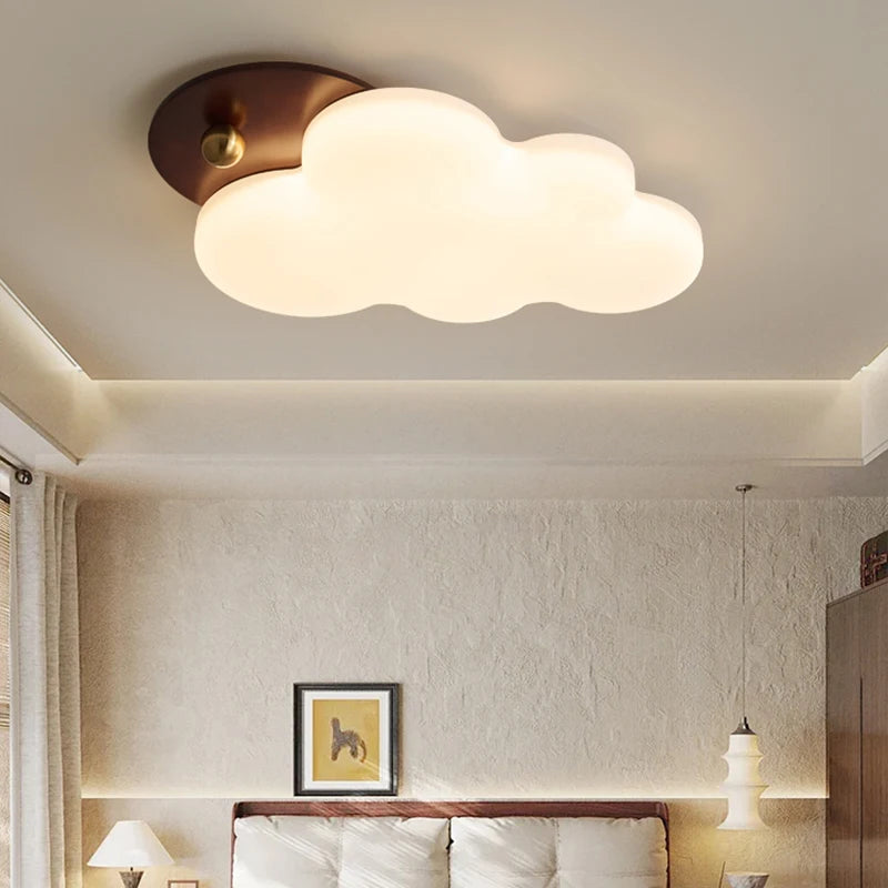 lampe nuage pour chambre enfant style médiéval protection des yeux - vue 6 sur 7