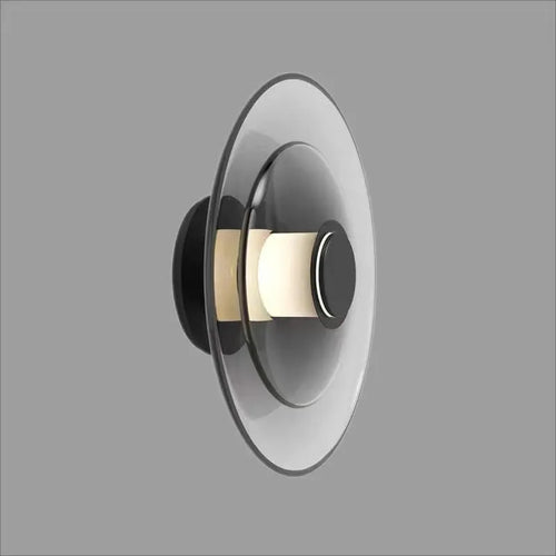 Applique murale Led en verre ambre minimaliste moderne