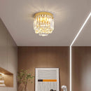 plafonnier en cristal style luxe pour éclairage créatif