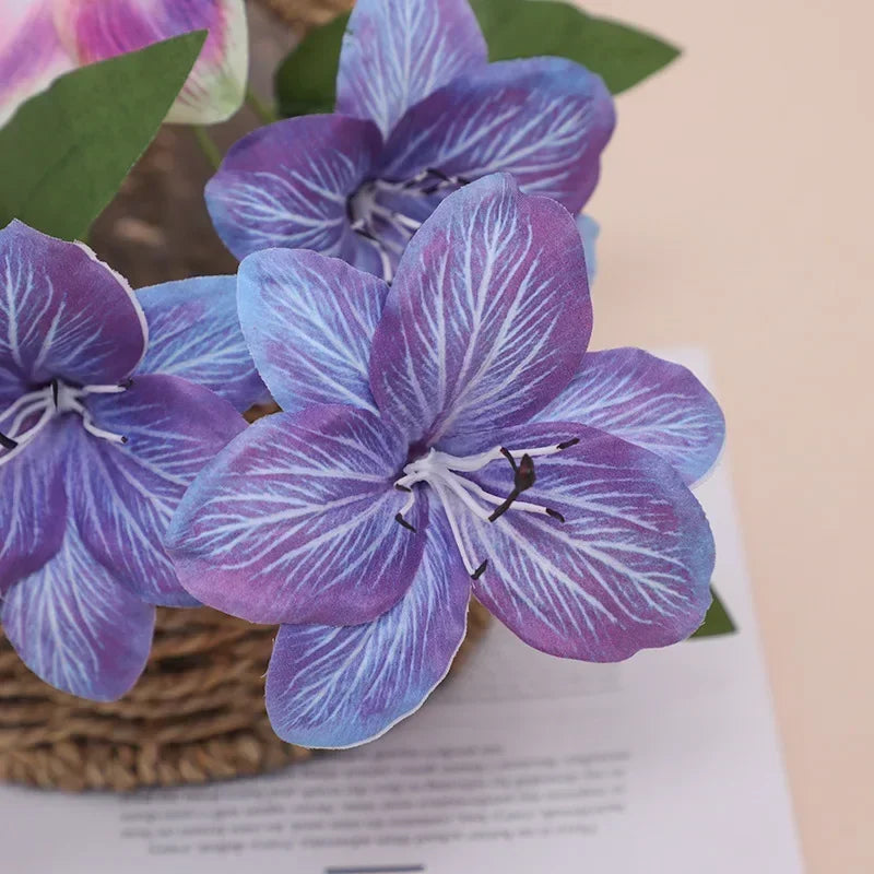 fleurs en soie lys décoratif pour intérieur et extérieur - vue 2 sur 15