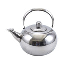 Bouilloire théière acier inoxydable avec infuseur 1l