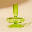 bougeoir en verre européen pour décoration et mariage