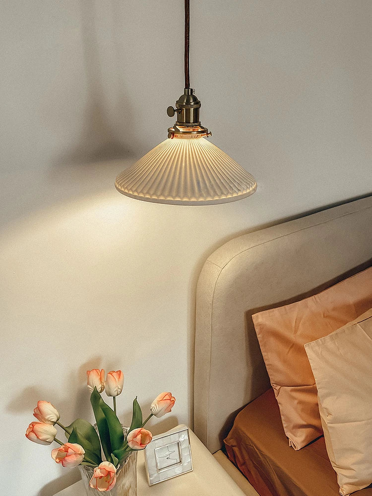 lampe en céramique style japonais pour bar et restaurant