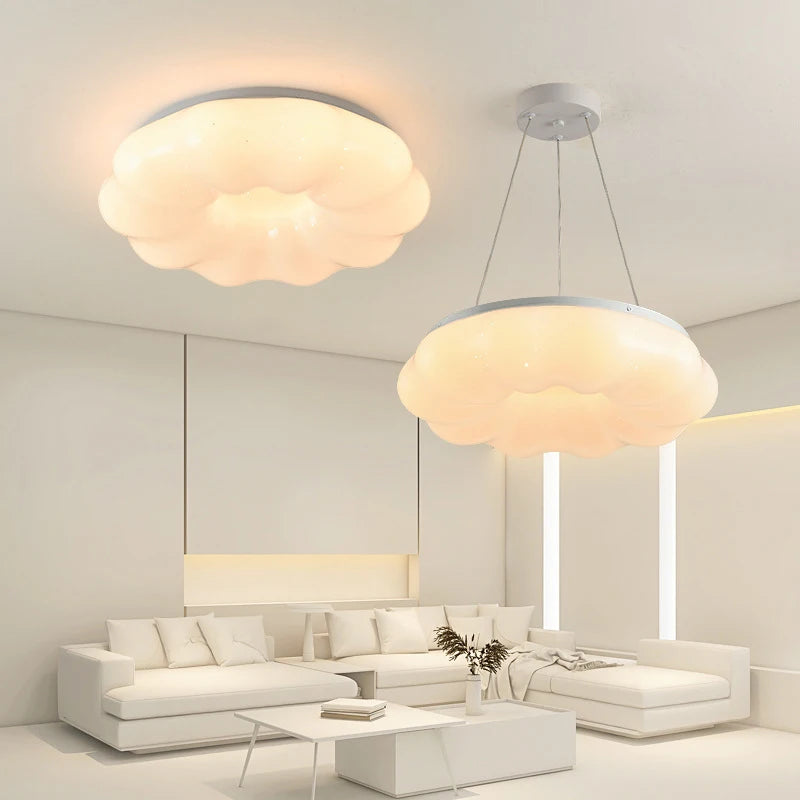 Plafonnier LED moderne en forme de nuage - vue 6 sur 12