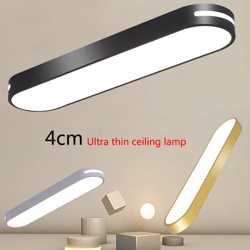 Plafond moderne à LEDs lumières balcons couloirs chambres décoration de la maison éclairage intérieur cuisine Restaurant plafonnier - vue 2 sur 22