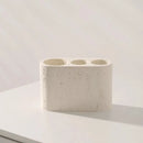 Wabi-Sabi-Electric Toothbrush Holder Set, Bathroom Toothbrush Cup, Vanity Desktop Storage Tray, Home Decoration