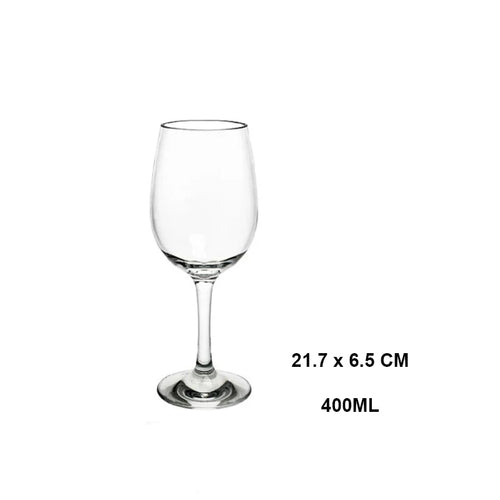 Verres à vin incassables sans pied réutilisables élégant
