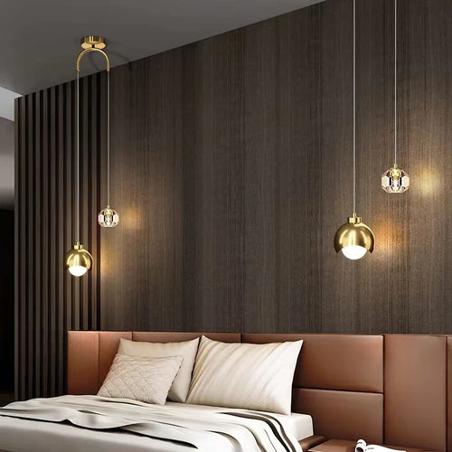 suspension en cristal moderne pour décoration intérieure élégante - vue 3 sur 8