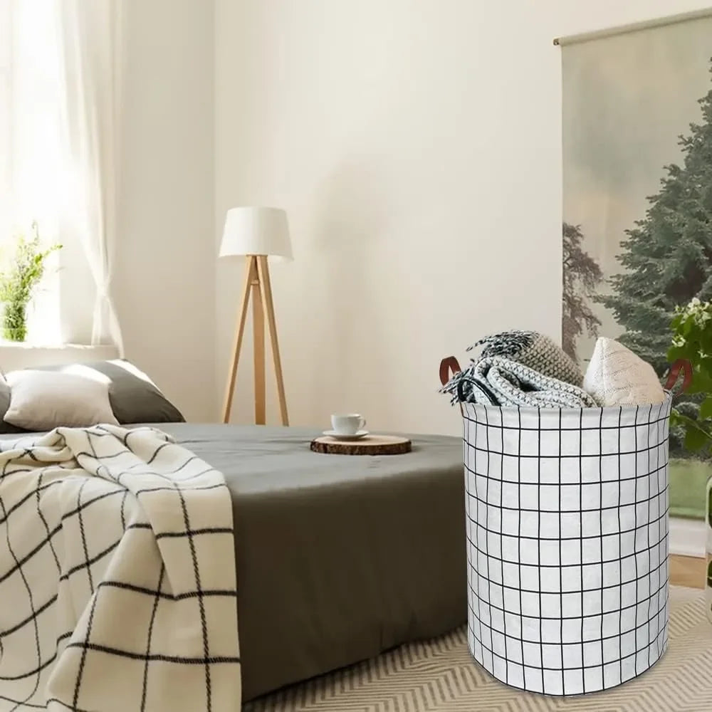 panier à linge portable pour jouets et vêtements étanche - vue 3 sur 8