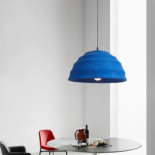 Minimalist Nordic designer chandelier wabi-sabi original style - vue 4 sur 7