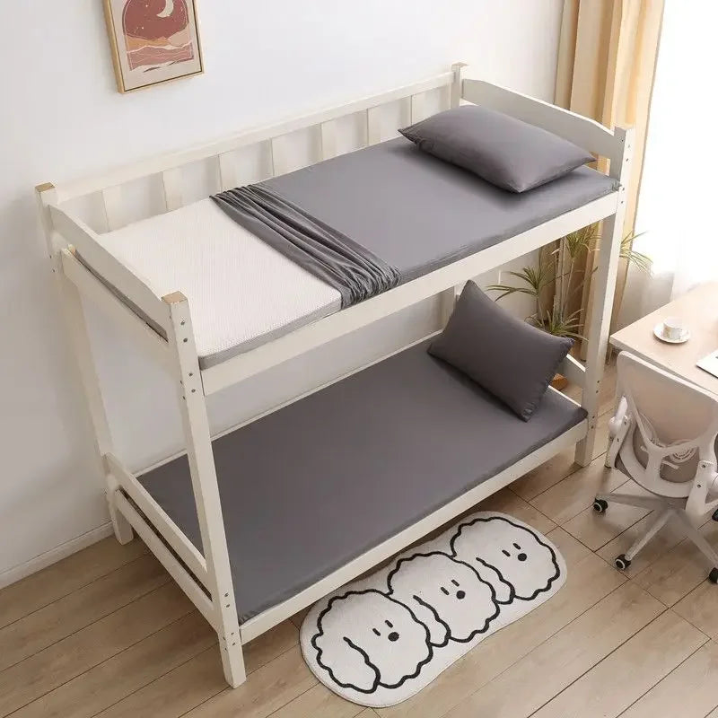 protège-matelas 360° fermé avec fermeture éclair pour lit étudiant