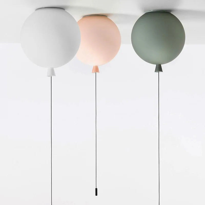 plafonnier led en forme de ballon nordique décoratif idéal pour enfants