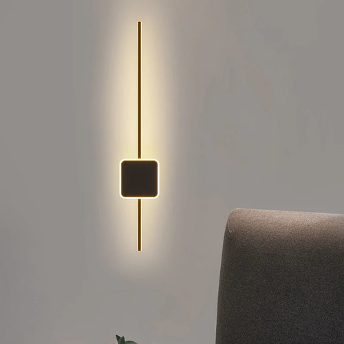 Minimalist decorative wall light for TV background
