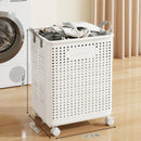 Dirty clothes basket, folding multifunctional handheld dirty clothes basket, large capacity collection basket, storage basket
