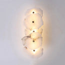 applique murale led en marbre naturel pour hôtel et restaurant