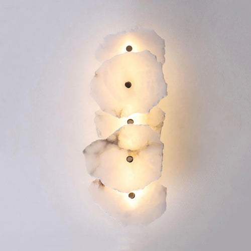 applique murale led en marbre naturel pour hôtel et restaurant