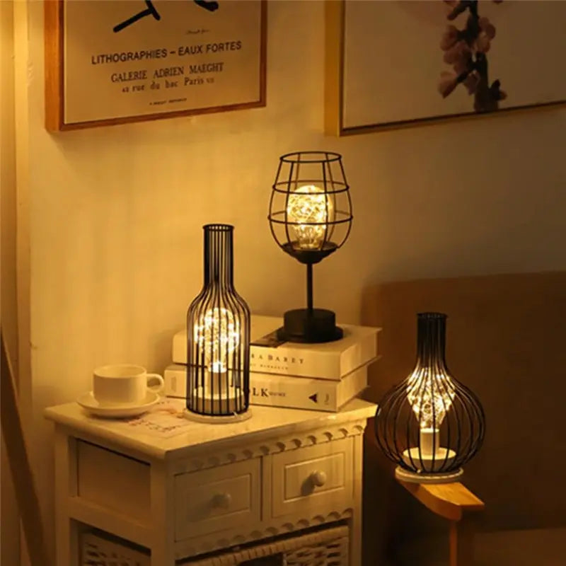 Lampe table led rétro classique - vue 4 sur 10