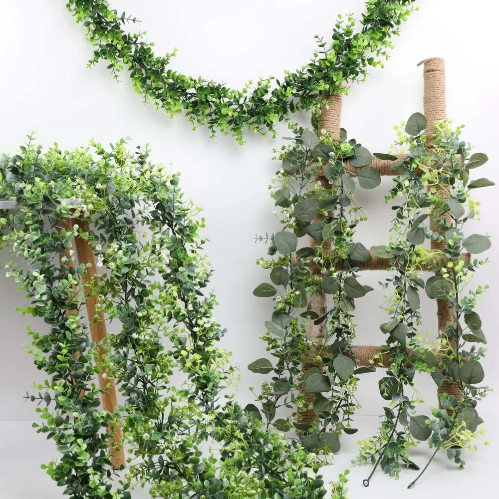 décoration de mariage plantes suspendues en vignes artificielles - vue 2 sur 13