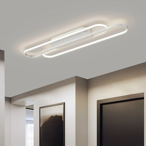Ultra-slim modern minimalist ceiling lights for Nordic entrance