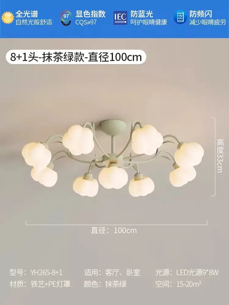 plafonnier nordique personnalisé pour chambre enfant lumineuse et colorée - vue 12 sur 12
