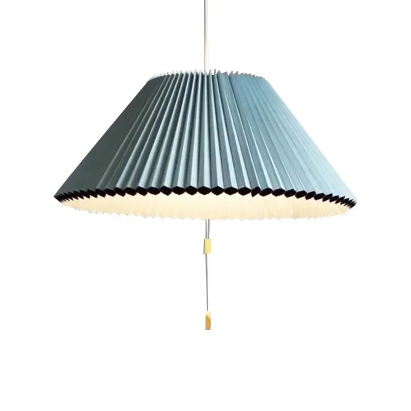 Deformed Umbrella Chandeliers Fabric Pendant Lamp Ceiling Suspension Luminaire Hanging Light for Living Dining Room - vue 6 sur 9