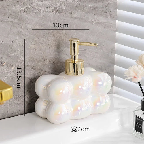 décoration créative pour salle de bain en céramique nuages - vue 10 sur 19